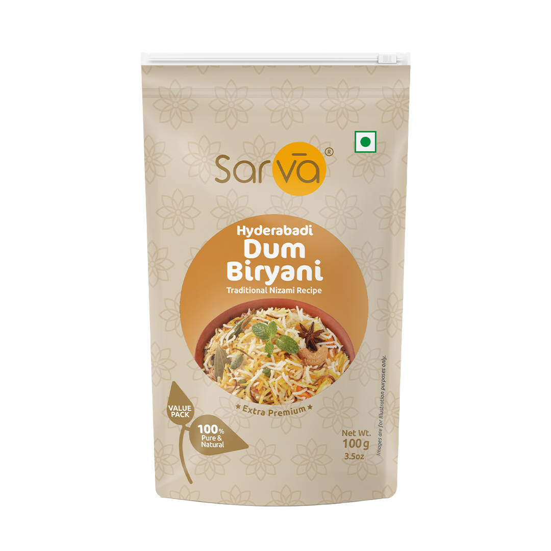 Sarva Hyderabadi Dum Biryani Masala 100g