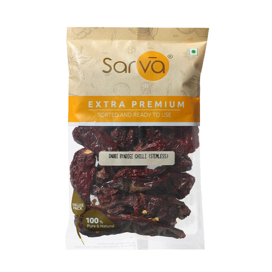 Sarva Dabbi Byadigi Chilli (Stemless) 250g