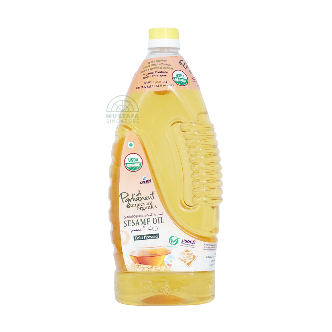 Parliament Sanjeevani Organics Sesame Oil Cold Pressed 2L