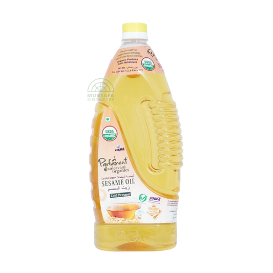 Parliament Sanjeevani Organics Sesame Oil Cold Pressed 2L