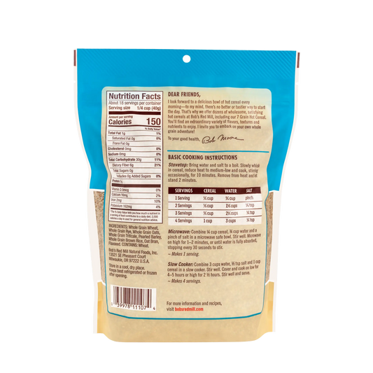 Bob's Red Mill 7 Grain Hot Cereal 709g