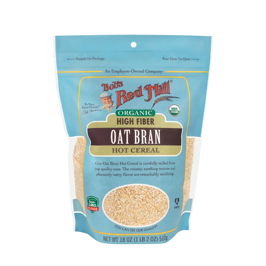 Bob's Red Mill Organic Oat Bran Hot Cereal 510g