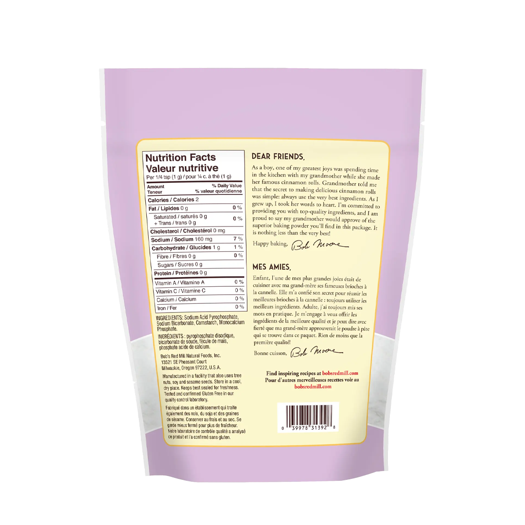 Bob's Red Mill Baking Powder 397g