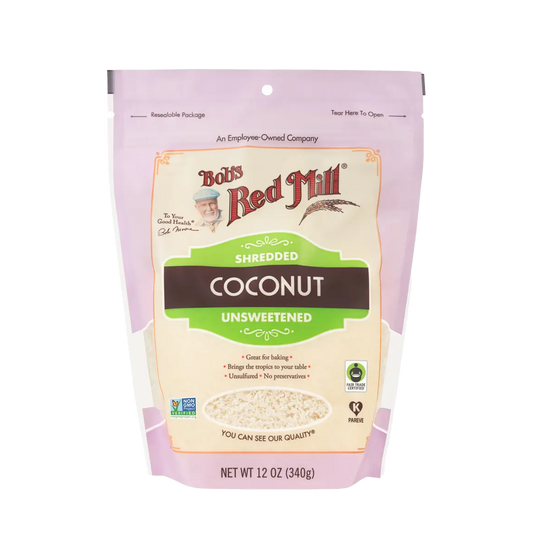 Bob's Red Mill Shredded Coconut Unsweetened 340g