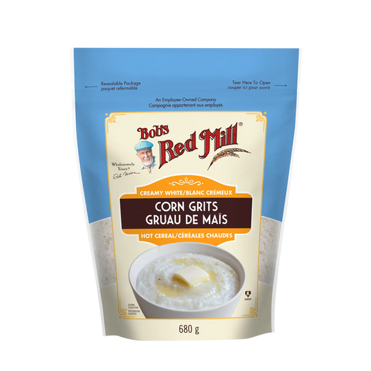 Bob's Red Mill Creamy White Corn Grits 680g