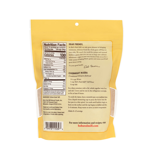 Bob's Red Mill Tefe Flour 567g