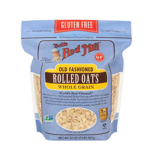 Bob's Red Mill Gluten Free Old Fashioned Rolled Oats Whole Grain 907g