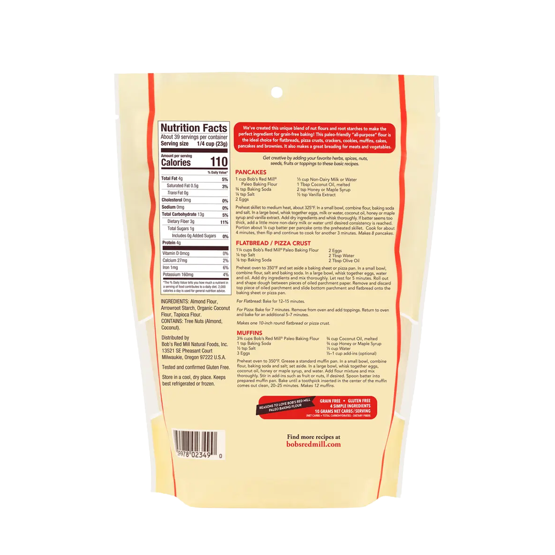 Bob's Red Mill Paleo Baking Flour 454g