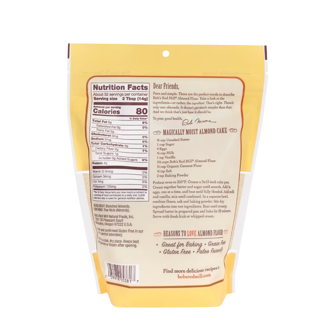 Bob's Red Mill Super Fine Almond Flour 454g