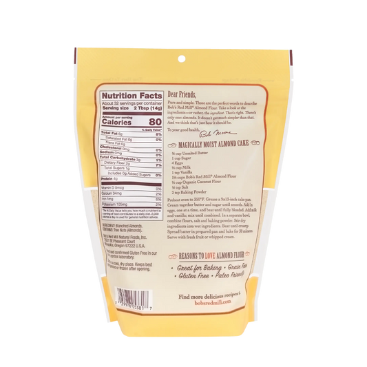 Bob's Red Mill Super Fine Almond Flour 454g