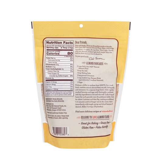 Bob's Red Mill Super Fine Natural Almod Flour 454g