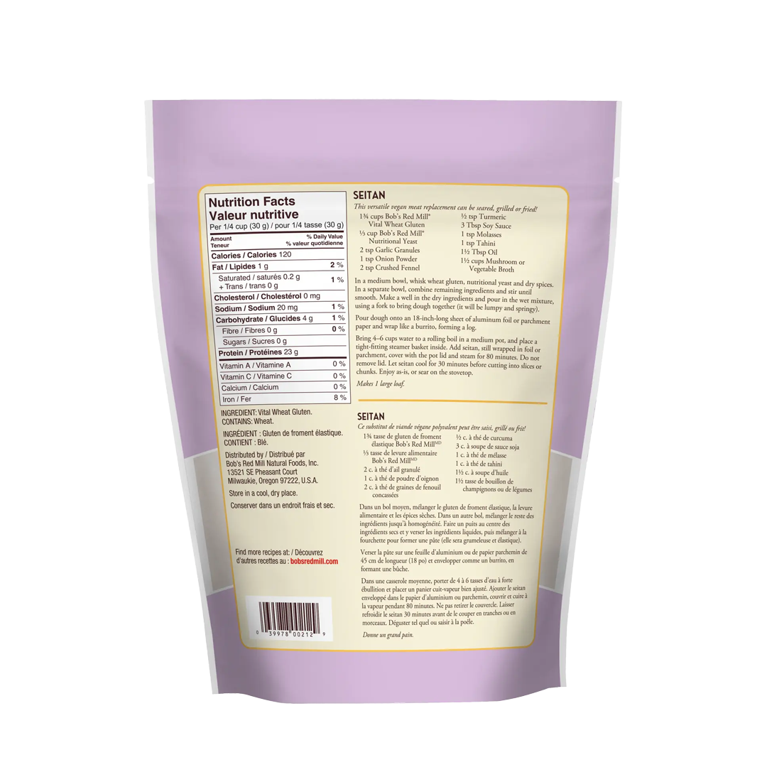 Bob's Red Mill Gluten Flour Farrine De Gluten 576g