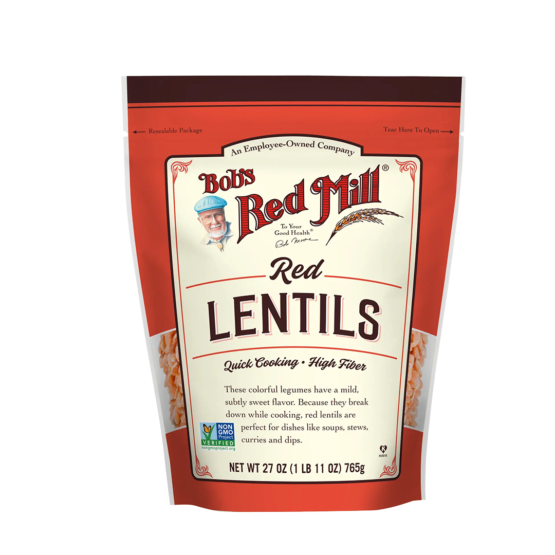 Bob's Red Mill Red Lentils 765g