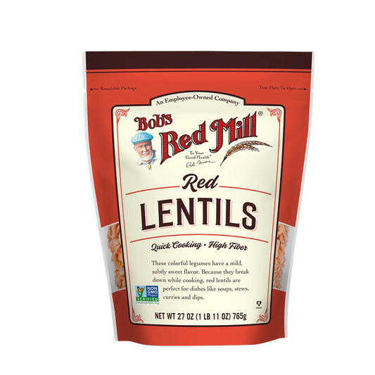 Bob's Red Mill Red Lentils 765g