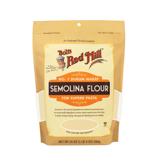 Bob's Red Mill Semolina Flour 680g