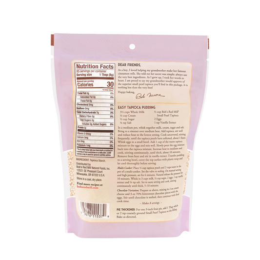 Bob's Red Mill Small Pearl Tapioca 680g