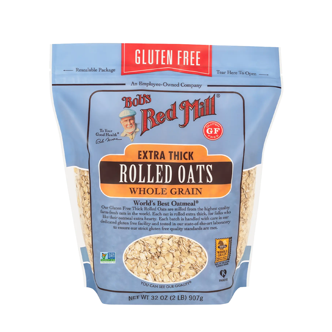 Bob's Red Mill Extra Thick Rolled oats Whole Grain 907g
