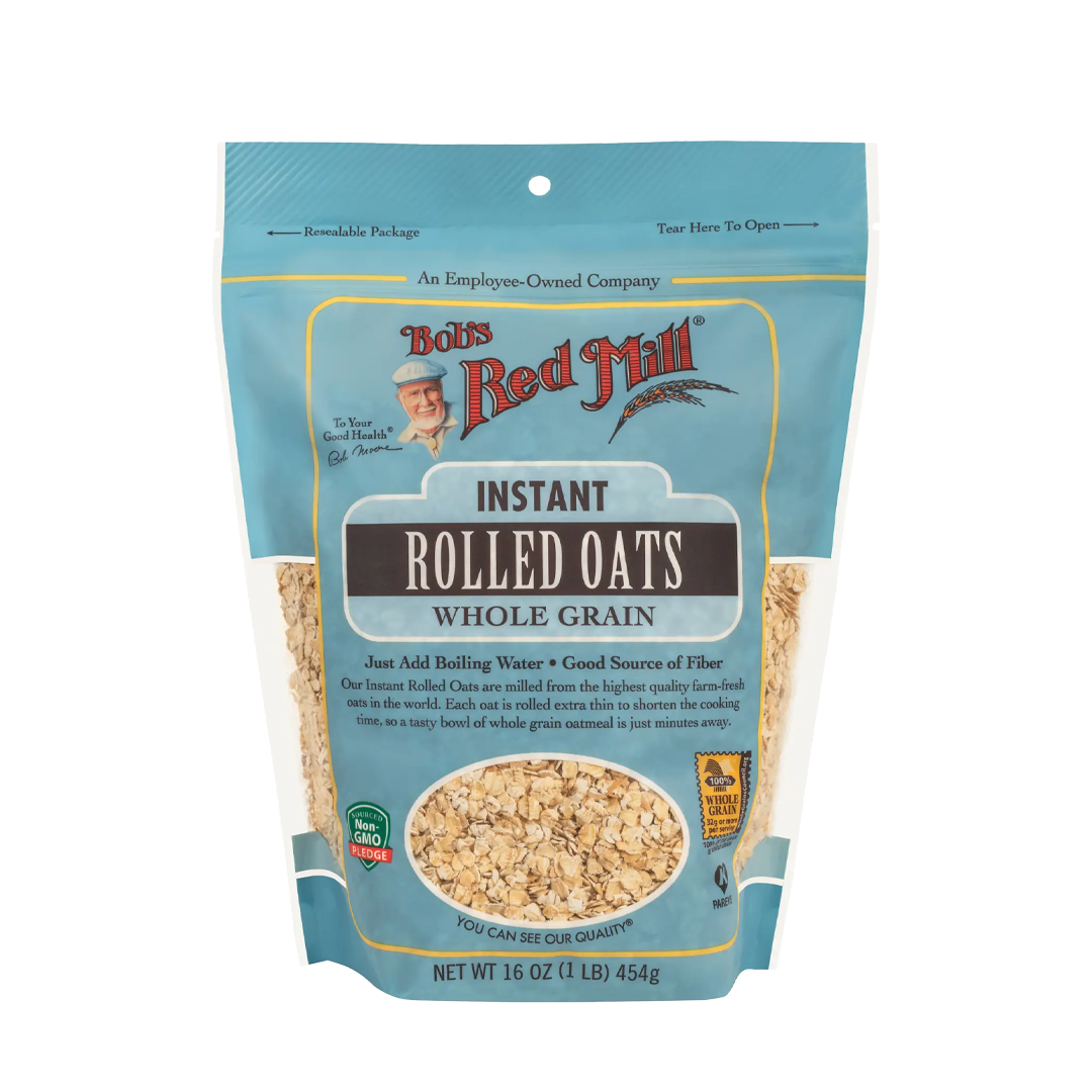 Bob's Red Mill Instant Rolled Oats Whole Grain 454g