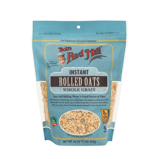 Bob's Red Mill Instant Rolled Oats Whole Grain 454g