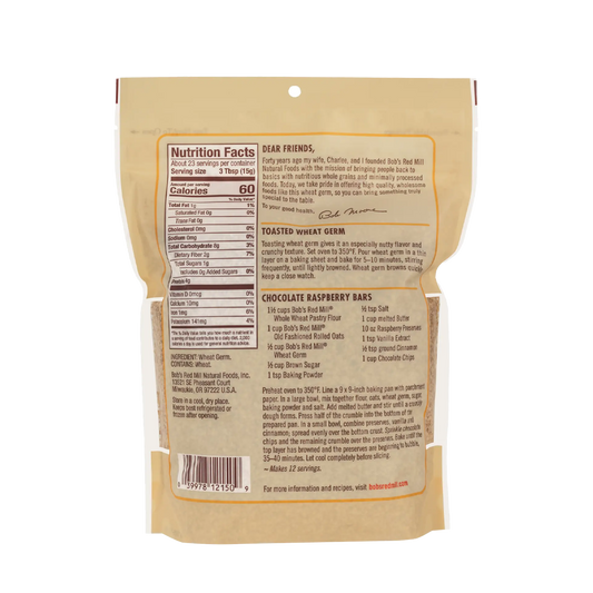 Bob's Red Mill Premium Quality Wheat Germ 340g