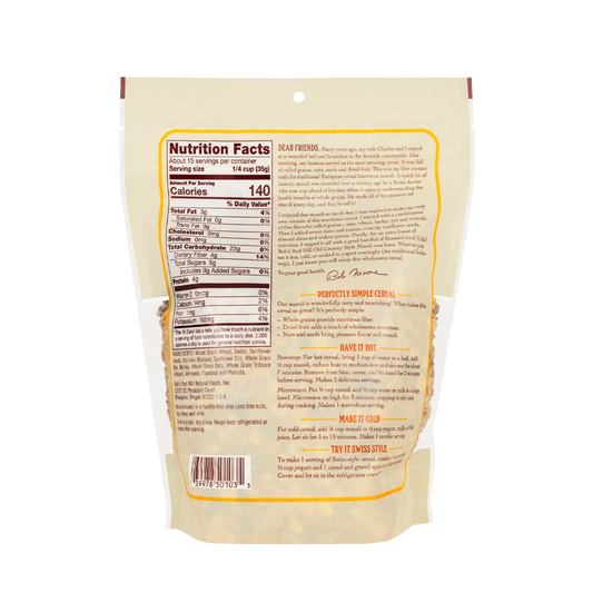 Bob's Red Mill Muesli Whole Grain 510g