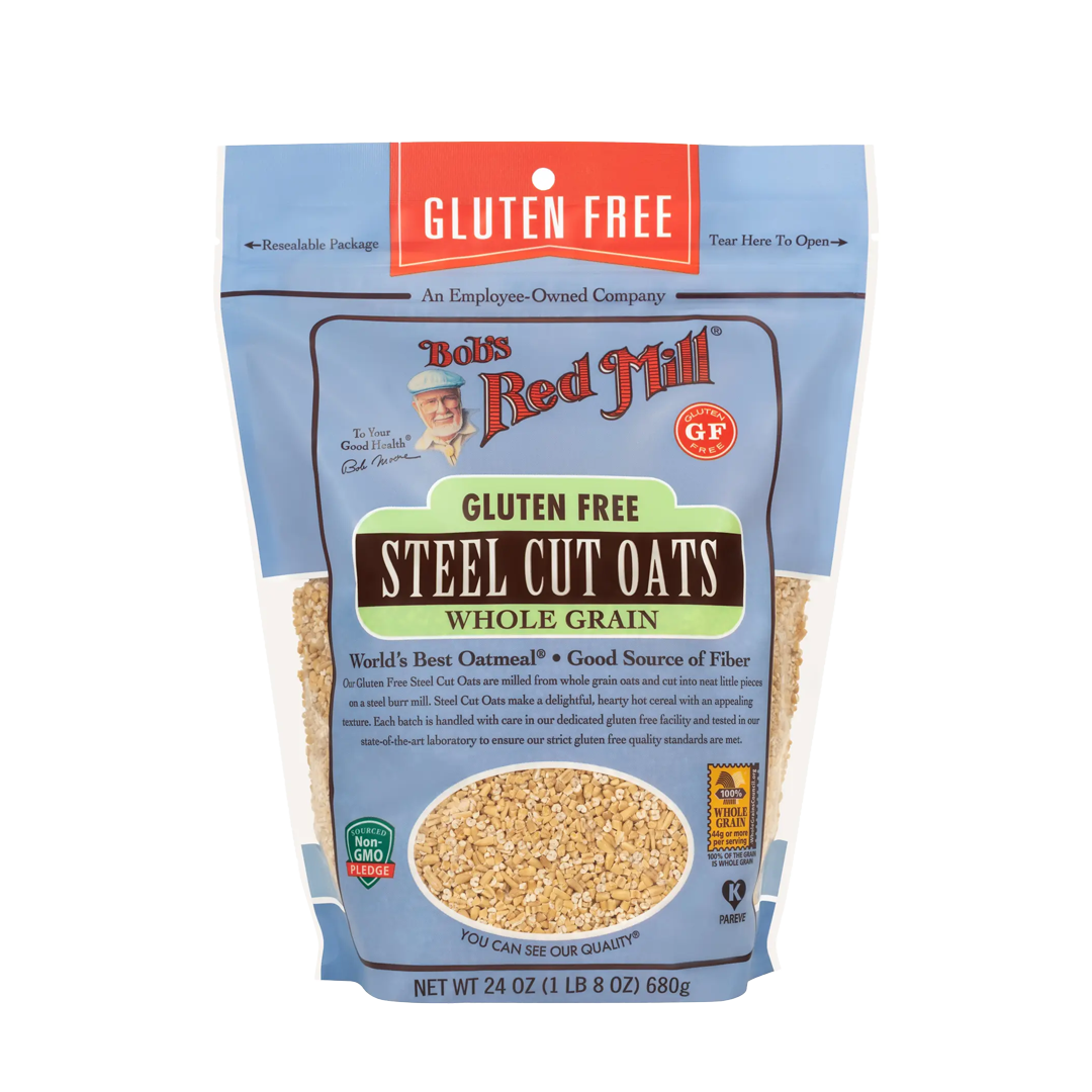 Bob's Red Mill Gluten Free Steel Cut Oats Whole Grain 680g