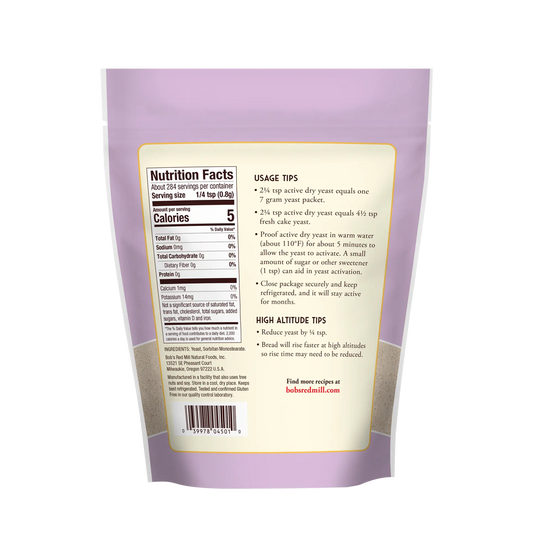 Bob's Red Mill Oat Active Dry Yeast 227g