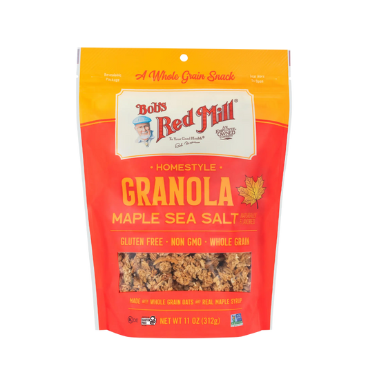Bob's Red Mill Gluten Free Granola Maple Sea Salt 312g