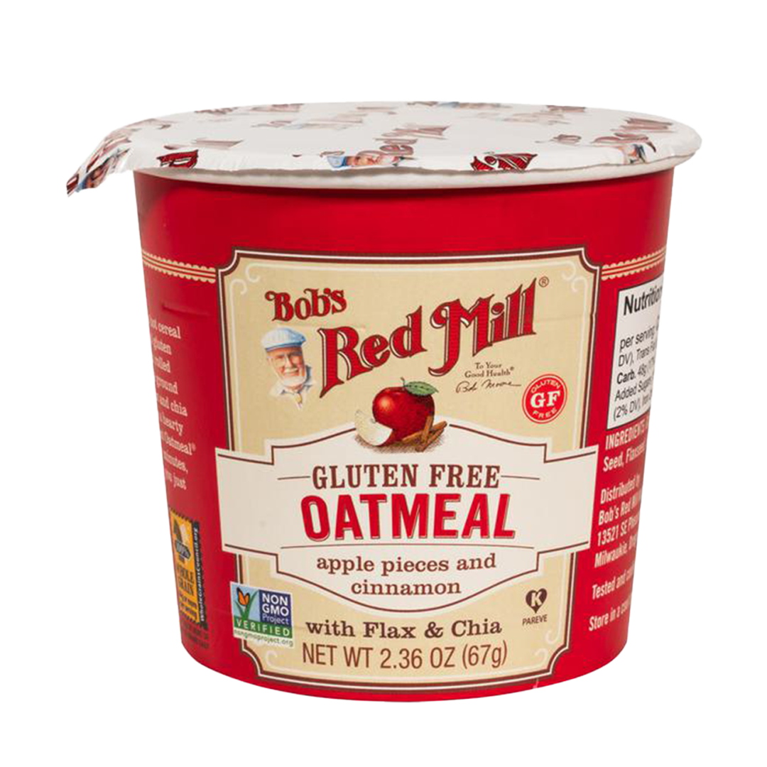 Bob's Red Mill Instant Oatmeal Apple Pieces & Cinnamon 67g