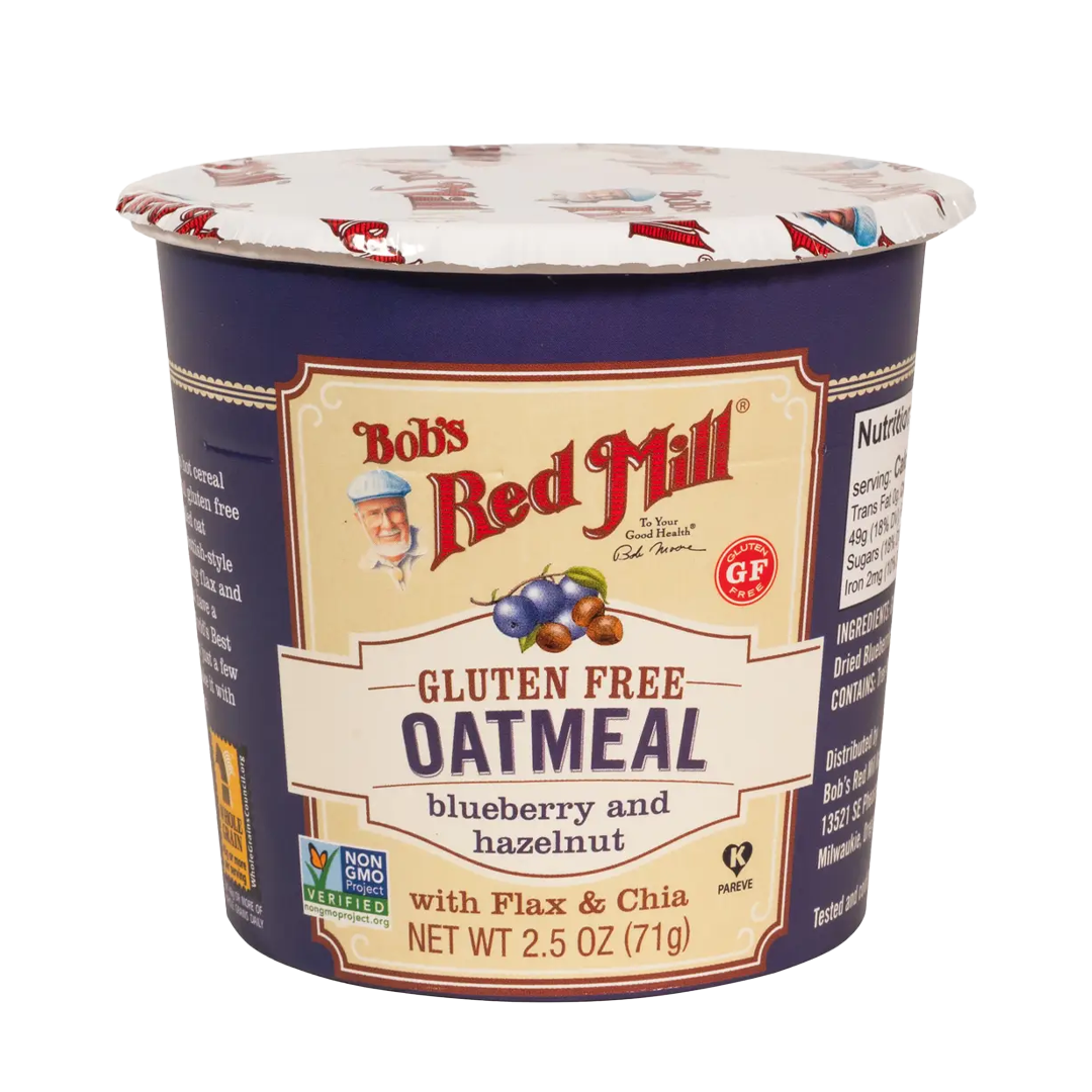 Bob's Red Mill Oatmeal Blueberry & Hazelnut Cup 71g