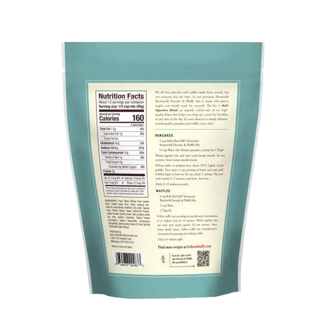 Bob's Red Mill Buttermilk Pancake & Waffle Mix 794g