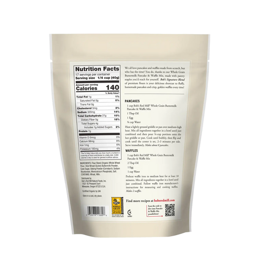 Bob's Red Mill Whole Grain Buttermilk Mix 680g