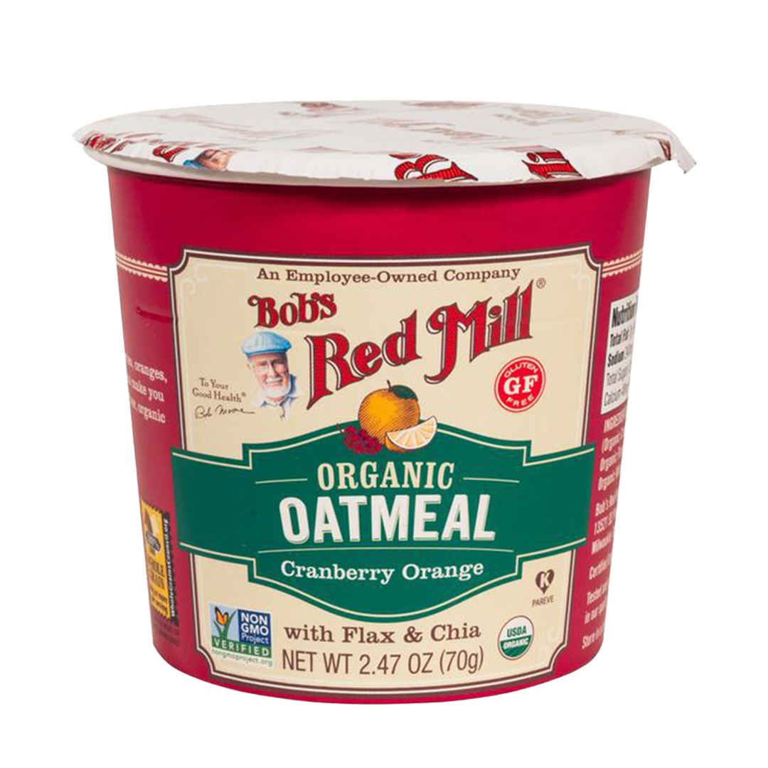 Bob's Red Mill Organic Oatmeal Cranberry Orange 70g