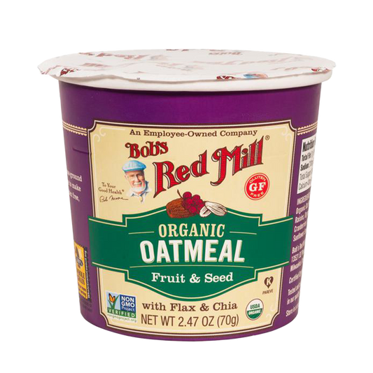 Bob's Red Mill Organic Oatmeal Fruit & Seed 70g