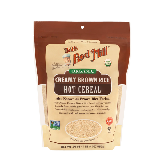 Bob's Red Mill Organic Creamy Brown Rice Hot Cereal 680g