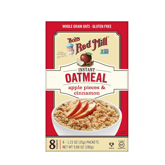 Bob's Red Mill Instant Oatmeal Apple Pieces & Cinnamon 280g