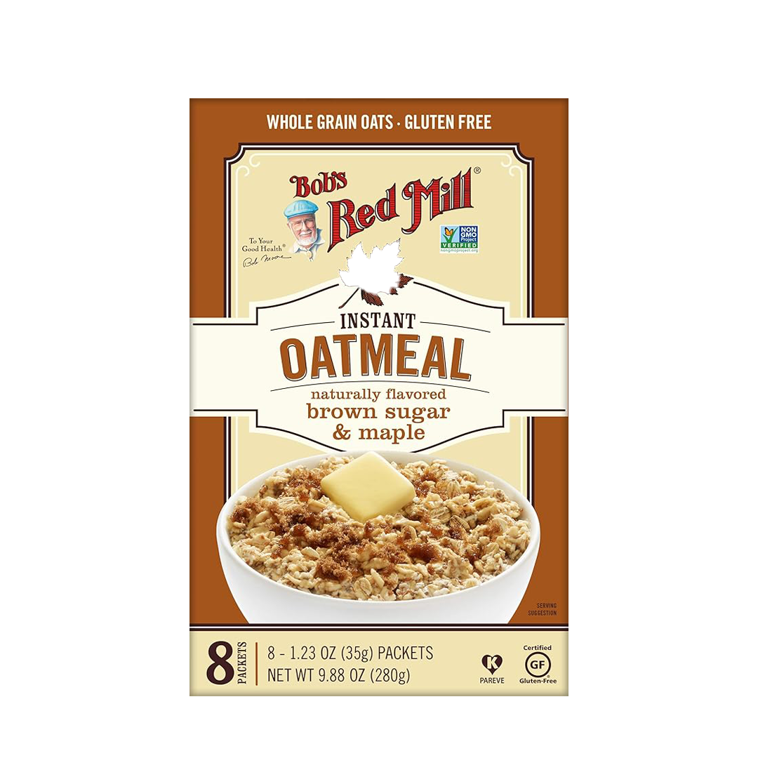 Bob's Red Mill Instant Oatmeal Brown Sugar & Maple 280g