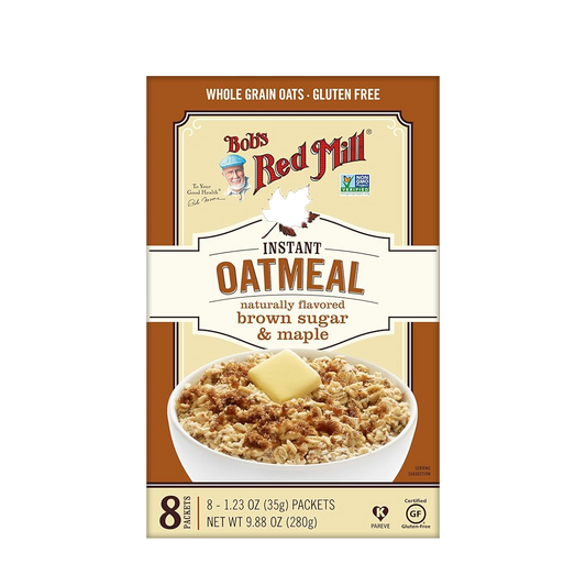 Bob's Red Mill Instant Oatmeal Brown Sugar & Maple 280g