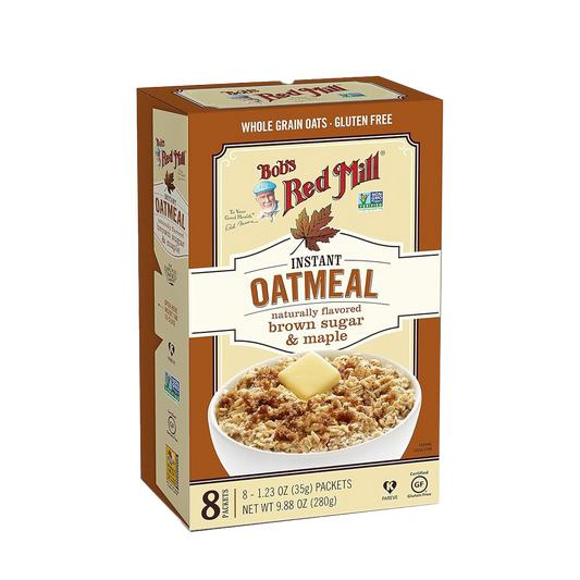 Bob's Red Mill Instant Oatmeal Brown Sugar & Maple 280g