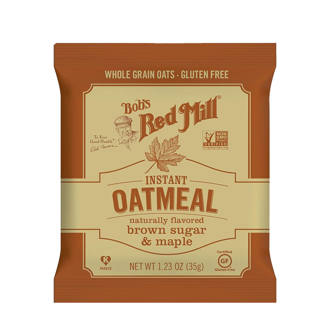 Bob's Red Mill Instant Oatmeal Brown Sugar & Maple 280g