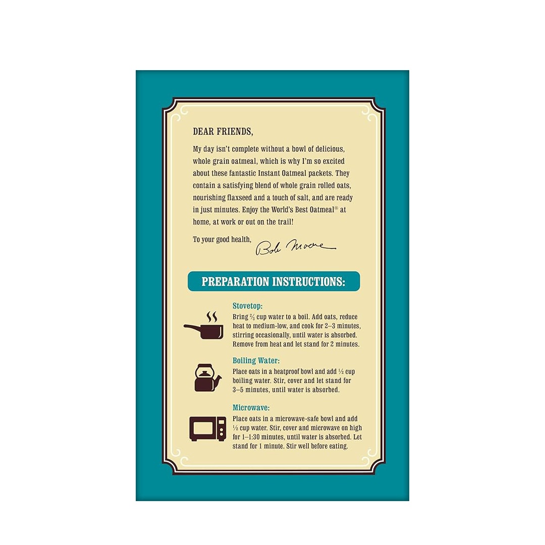 Bob's Red Mill Instant Oatmeal Classic 280g