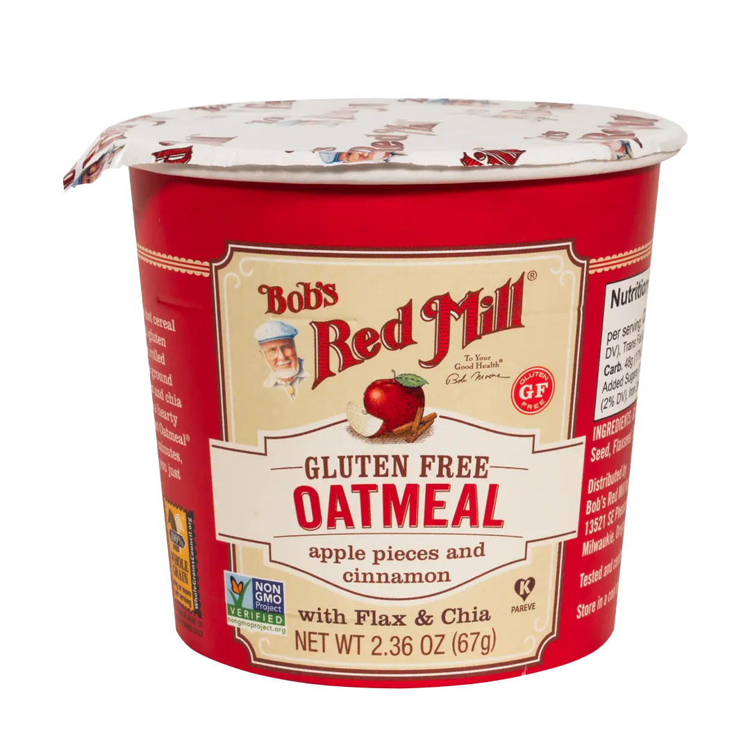 Bob's Red Mill Oatmeal Apple Pieces & Cinnamon Cup 67g