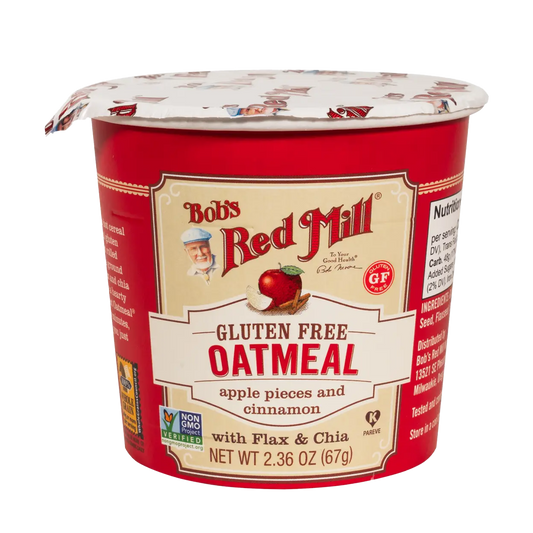 Bob's Red Mill Oatmeal Apple Pieces & Cinnamon Cup 67g