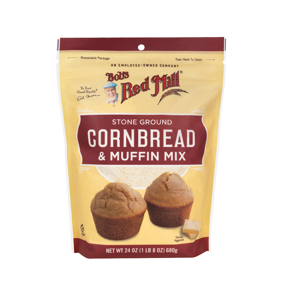 Bob's Red Mill Cornbread & Muffin Mix 680g