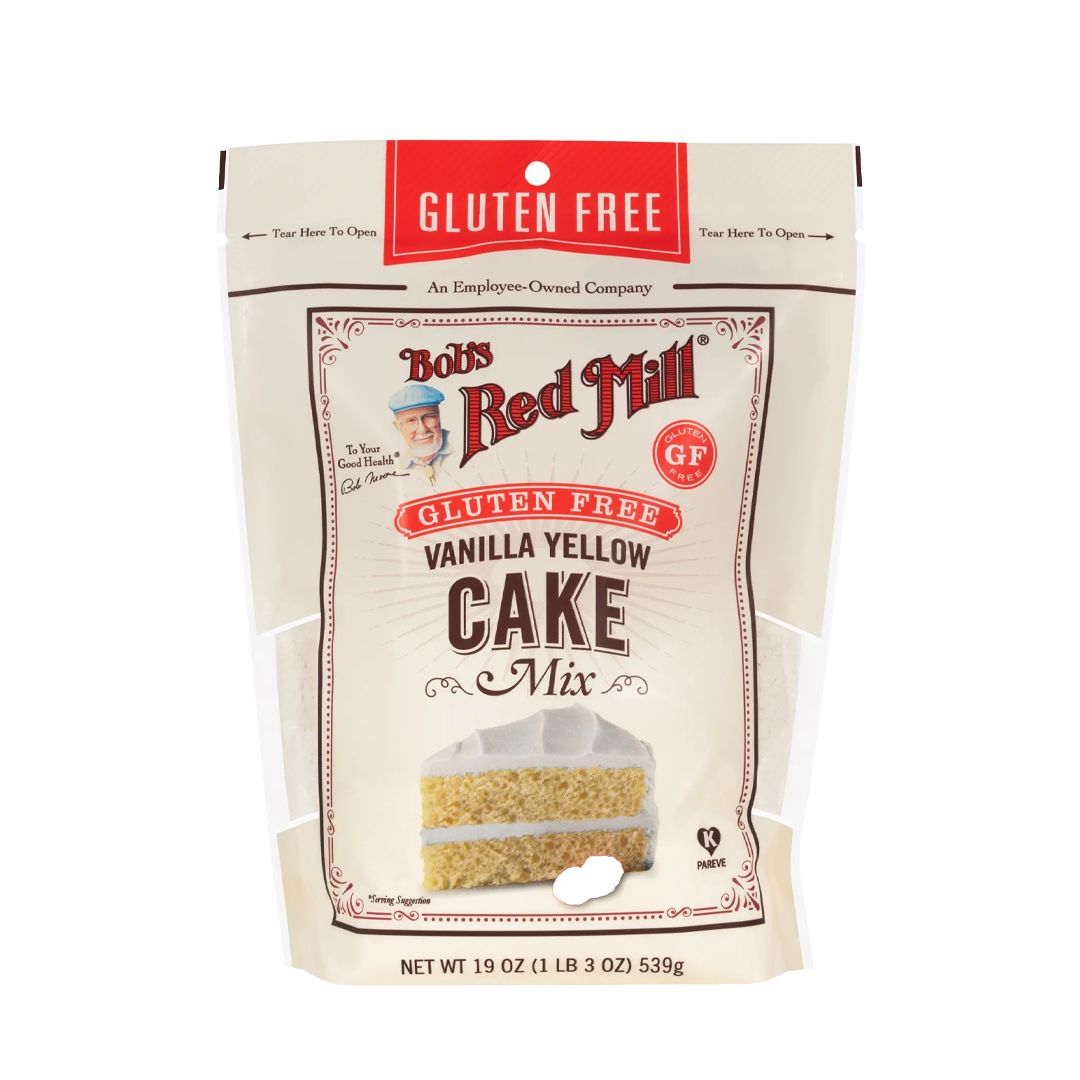 Bob's Red Mill Gluten Free Vanilla Yellow Cake Mix 539g