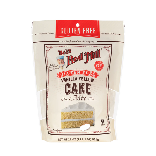 Bob's Red Mill Gluten Free Vanilla Yellow Cake Mix 539g