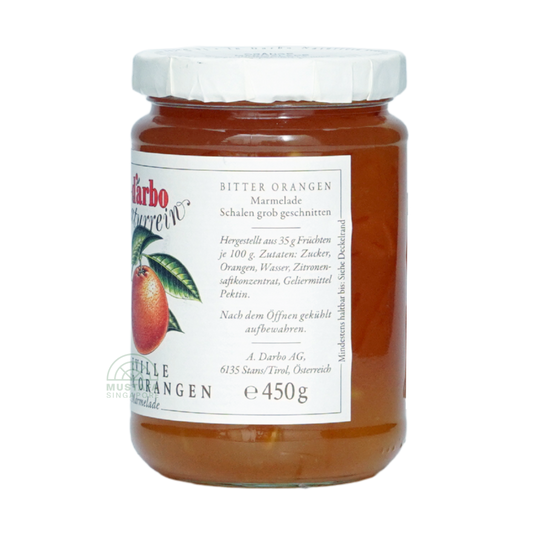 D'arbo All Natural Seville Bitter Orange Marmelade Jam 450g
