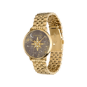 Olivia Burton Celestial 35mm Nova Slim Mushroom & Gold Bracelet Watch