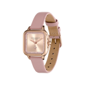 Oliva Burton Classic 28mm Grosvenor Rose Gold & Mellow Rose Leather Strap Watch