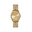 Olivia Burton Sports Luxe 34mm Bejewelled Gold Bracelet Watch